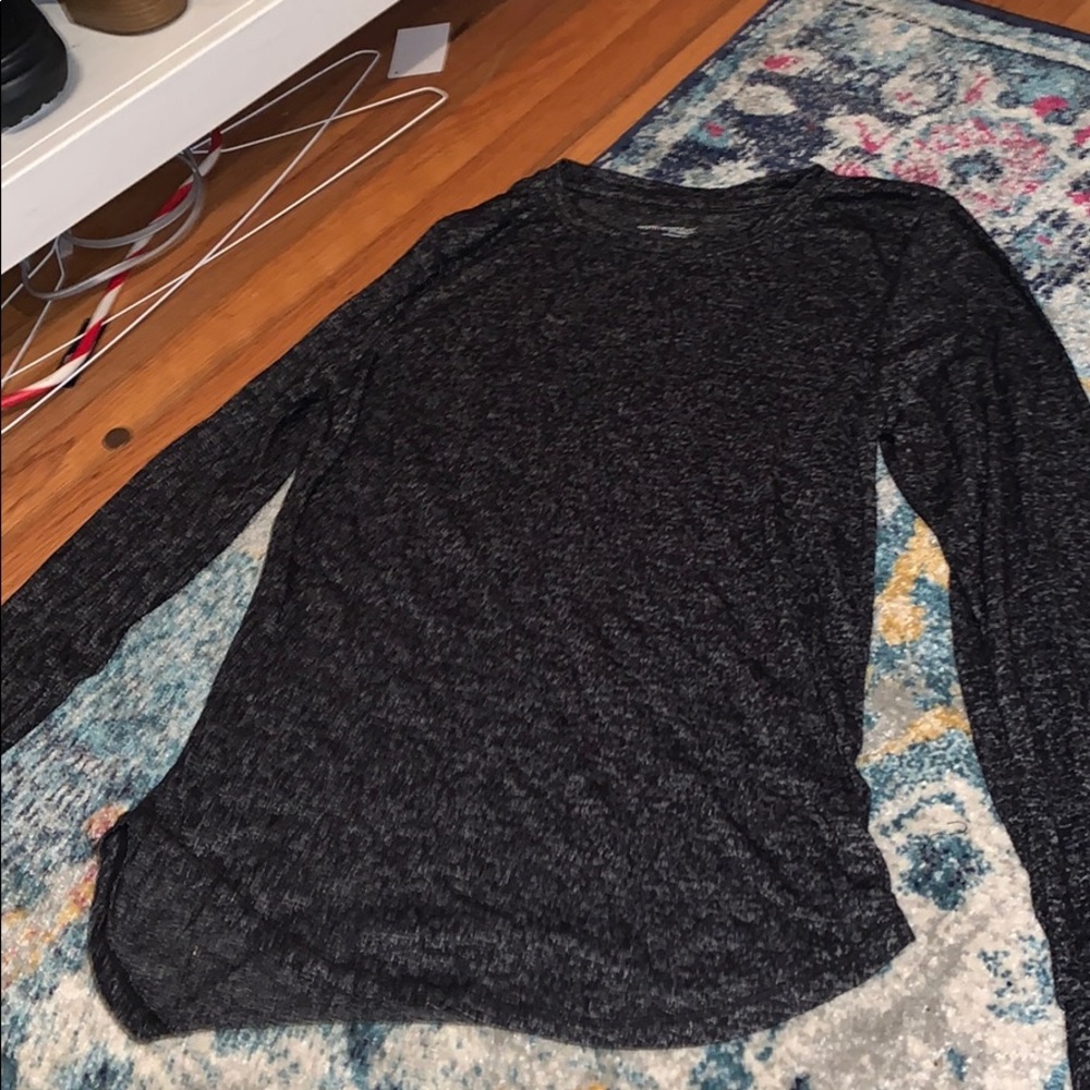 black longsleeve t-shirt